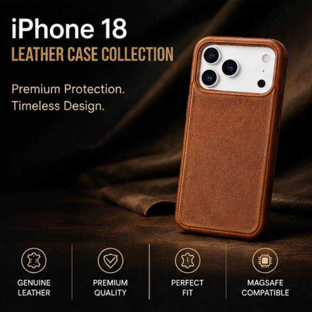 🚀 Vorbestellungen sind jetzt möglich! Aufgrund der großen Nachfrage unserer globalen Partner haben wir die Vorbestellungen für unsere iPhone 18 Lederhüllenkollektion offiziell gestartet.