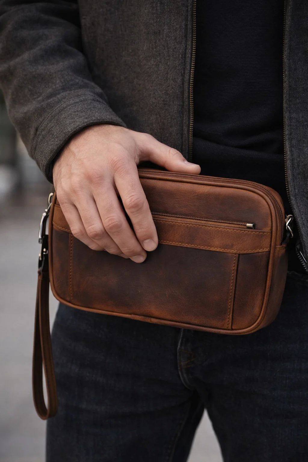 Forge Leather Handbag