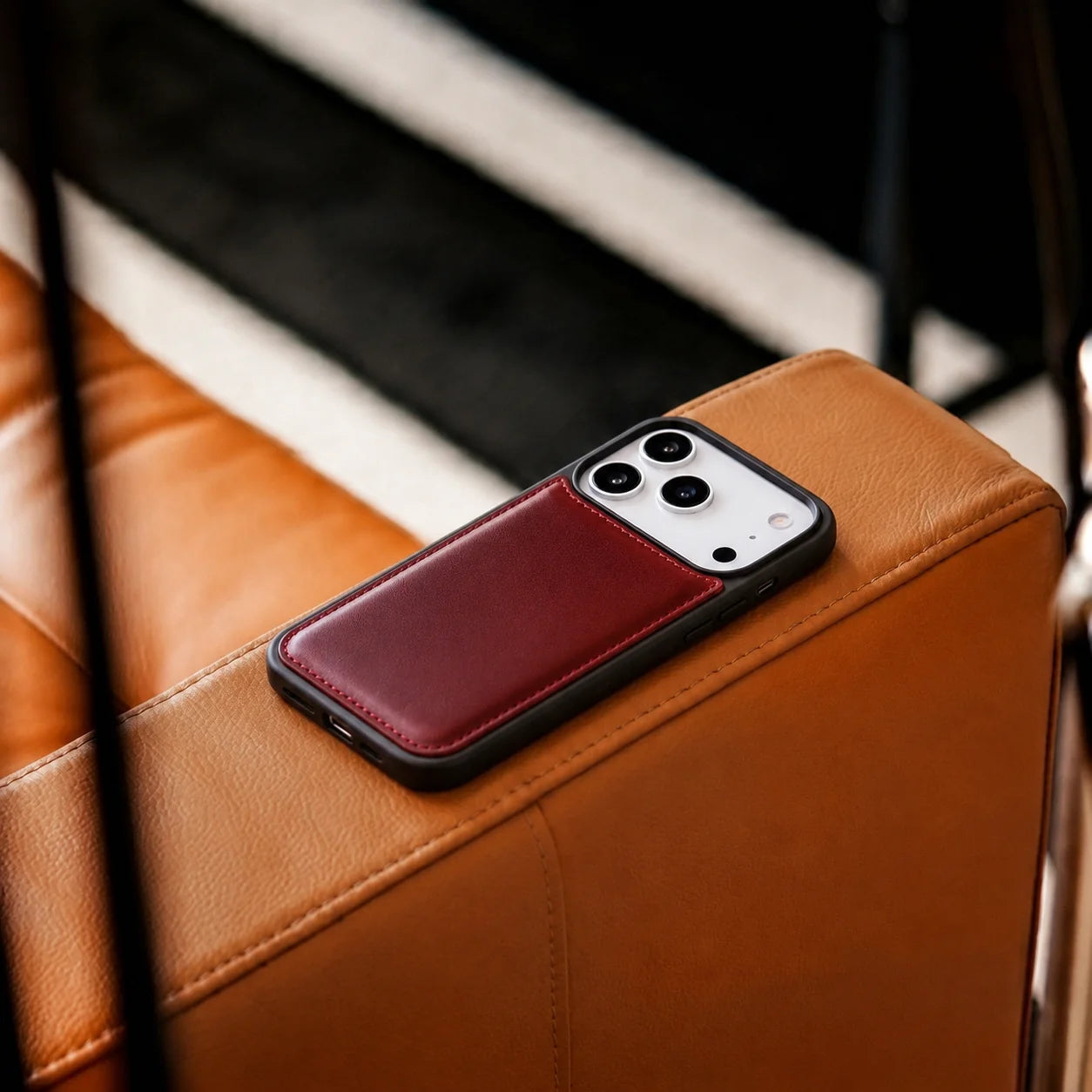 Flex Cover I Phone 17 Pro Max Leather Case