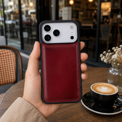 Flex Cover I Phone 17 Pro Max Leather Case