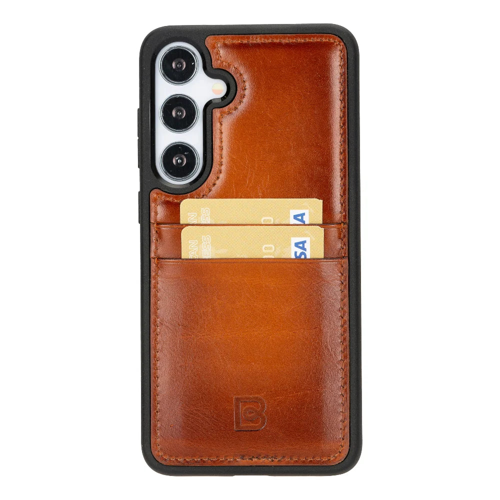 Bouletta Samsung Galaxy S24 Series Leather Case with Card Holder - FXCP