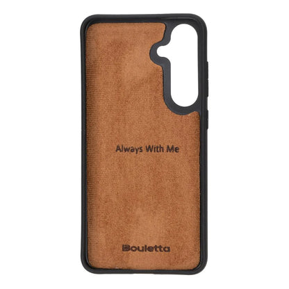 Flex Cover Leather Samsung Galaxy S25 Plus Case With Card Holder