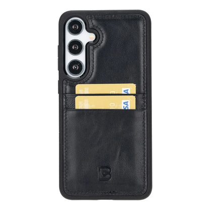 Flex Cover Leather Samsung Galaxy S25 Plus Case With Card Holder