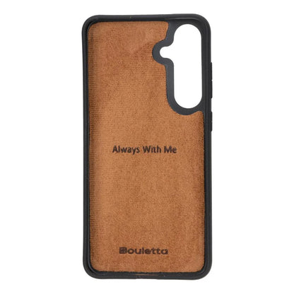 Flex Cover Leather Samsung Galaxy S25 Case With Card Holder