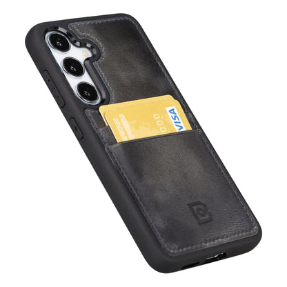 Bouletta Samsung Galaxy S24 Series Leather Case with Card Holder - FXCP