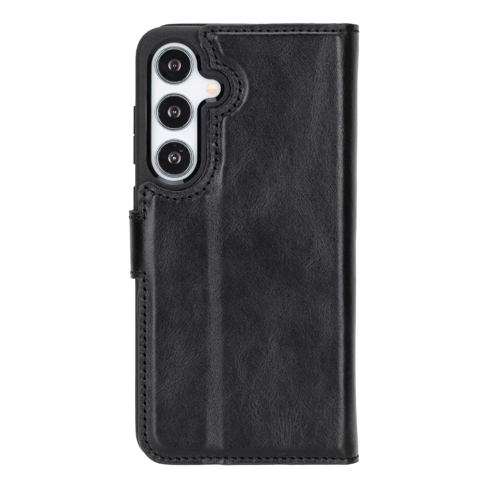 Magic Samsung Galaxy S25 Plus Leather Detachable Wallet Case