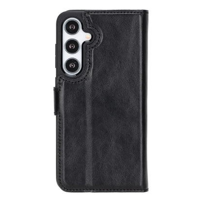 Magic Samsung Galaxy S25 Plus Leather Detachable Wallet Case