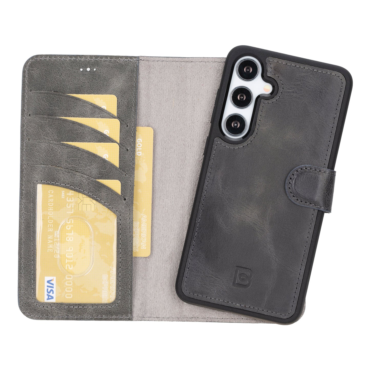 Magic Samsung Galaxy S26 Leather Detachable Wallet Case
