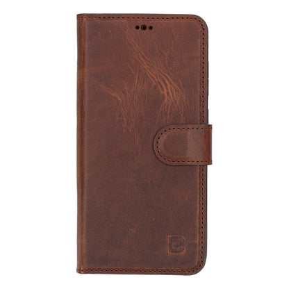 Magic Samsung Galaxy S24 Plus Detachable Leather Wallet Case