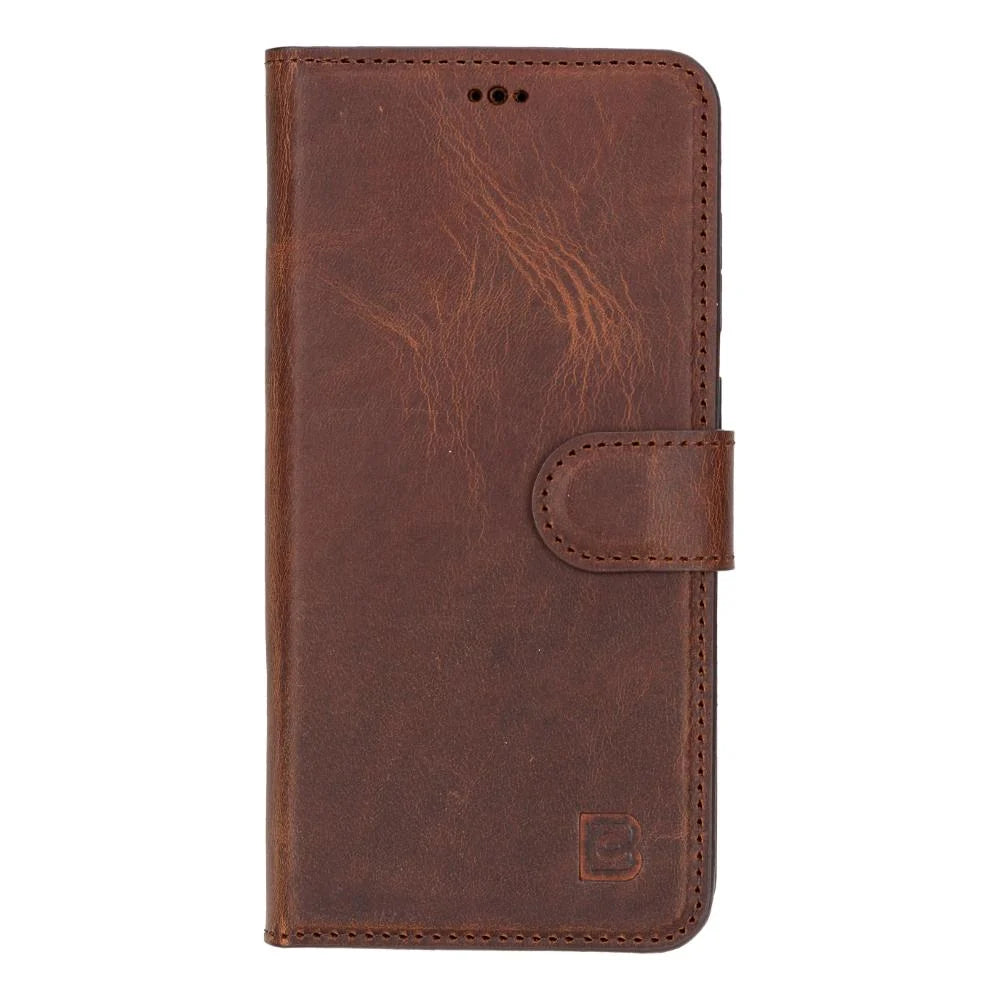 Magic Samsung Galaxy S25 Plus Leather Detachable Wallet Case