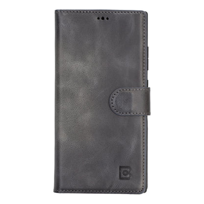 Magic Samsung Galaxy S24 Ultra Detachable Leather Wallet Case