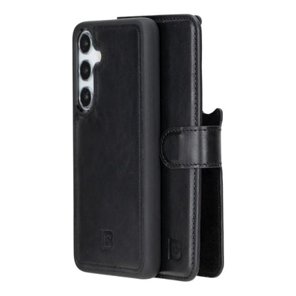 Magic Samsung Galaxy S25 Plus Leather Detachable Wallet Case