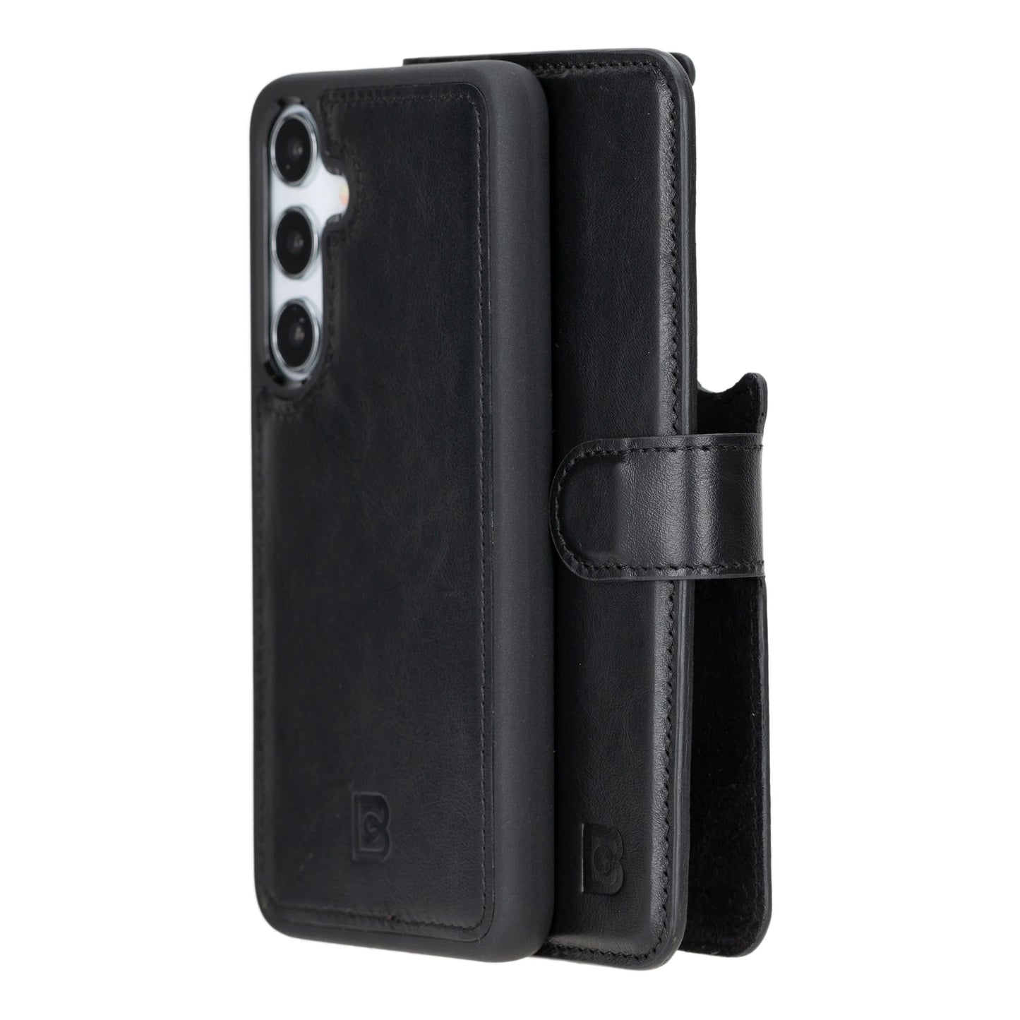 Magic Samsung Galaxy S24 Plus Detachable Leather Wallet Case