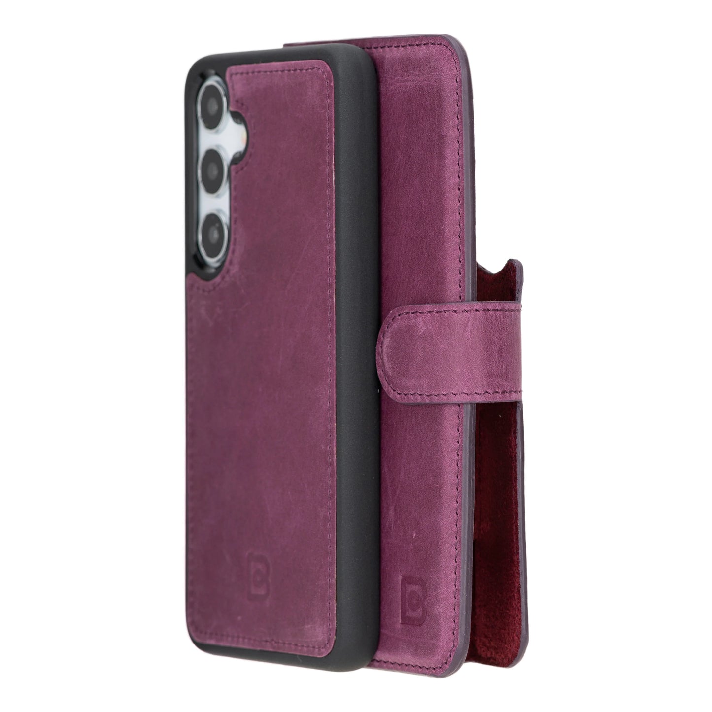 Magic Samsung Galaxy S24 Detachable Leather Wallet Case