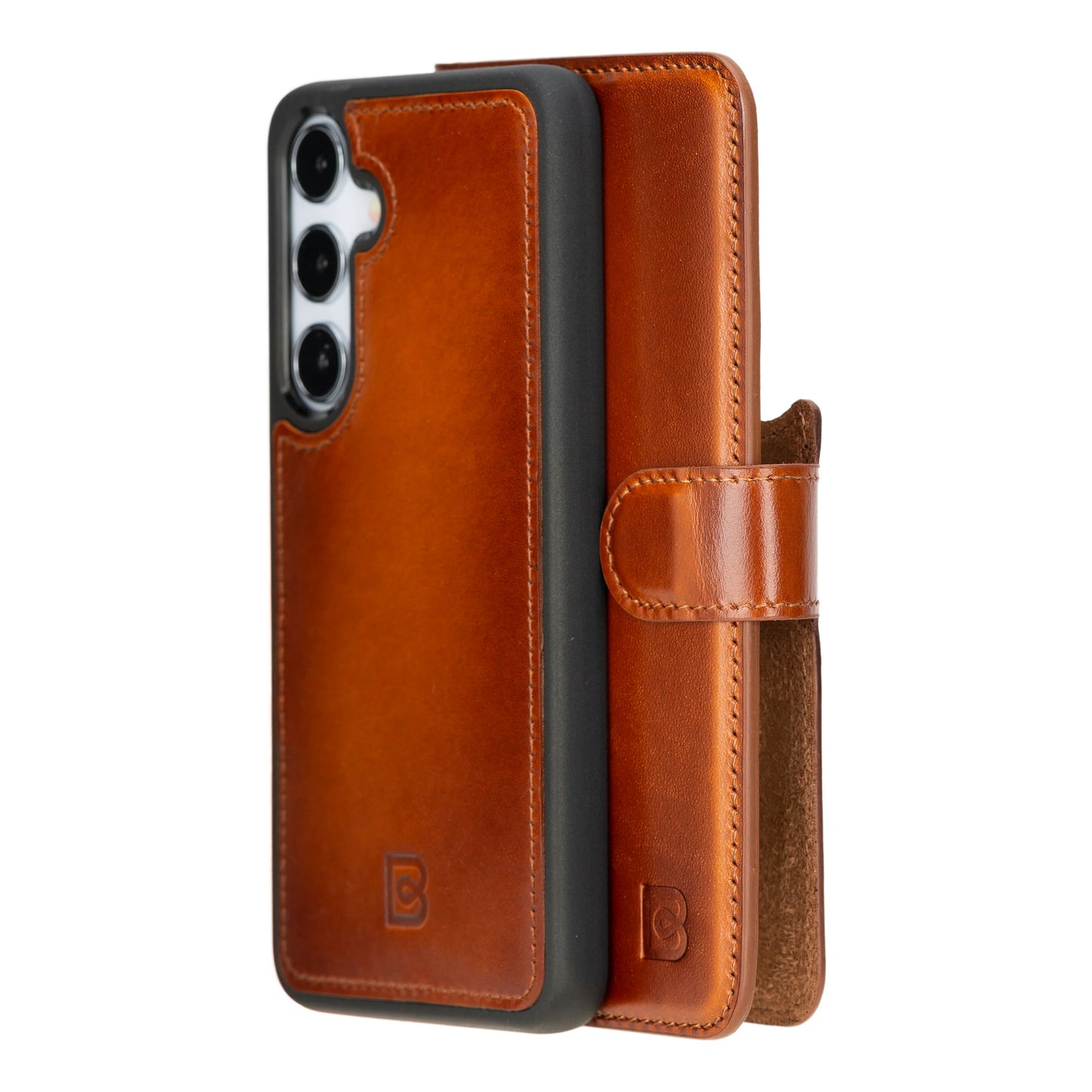 Magic Samsung Galaxy S24 Ultra Detachable Leather Wallet Case