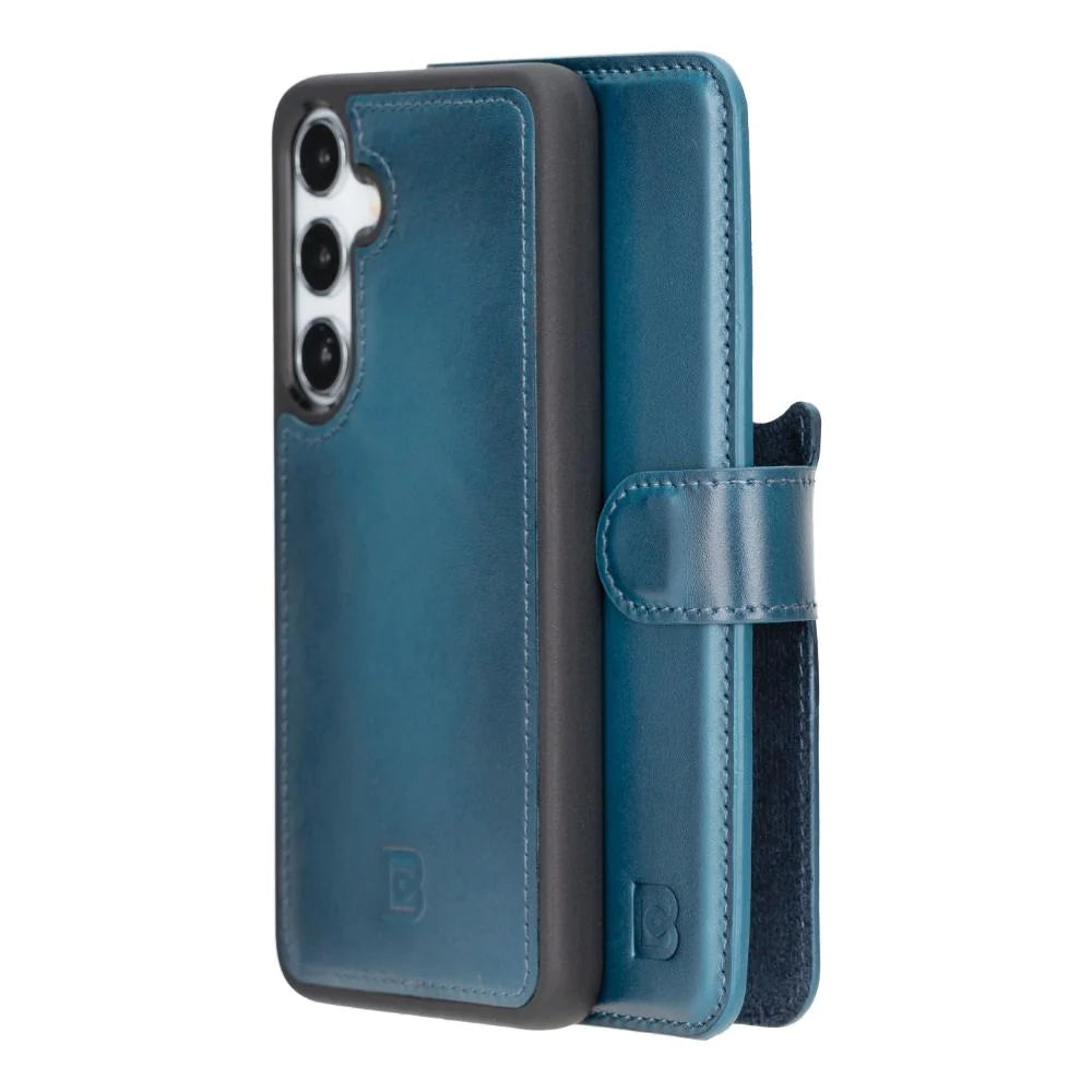 Magic Samsung Galaxy S25 Plus Leather Detachable Wallet Case