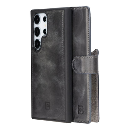 Magic Samsung Galaxy S24 Ultra Detachable Leather Wallet Case
