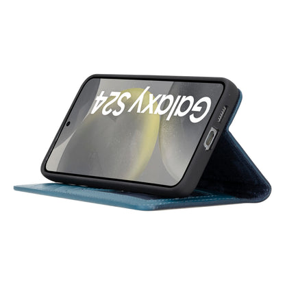 Magic Samsung Galaxy S24 Ultra Detachable Leather Wallet Case