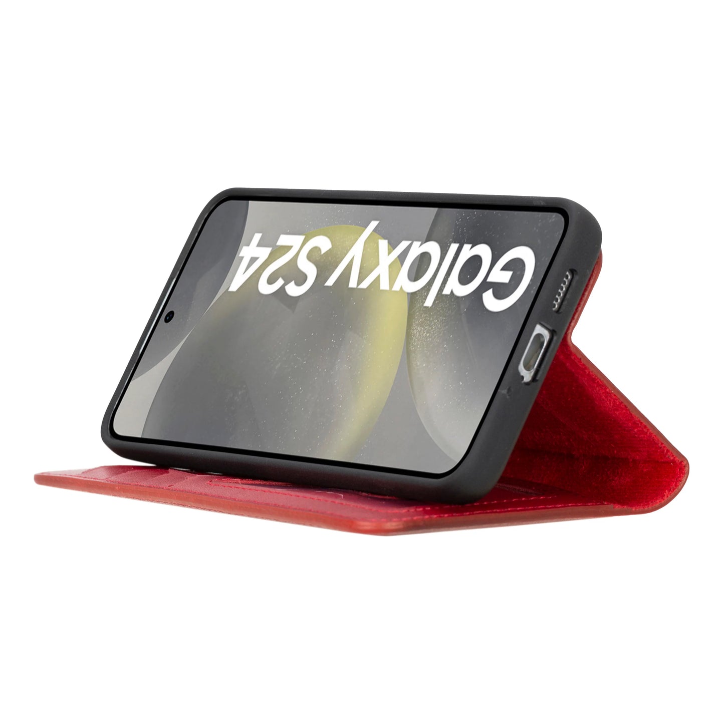 Magic Samsung Galaxy S24 Detachable Leather Wallet Case
