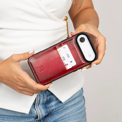 Flex Cover Leather I Phone 17 Air Case With Card Holder