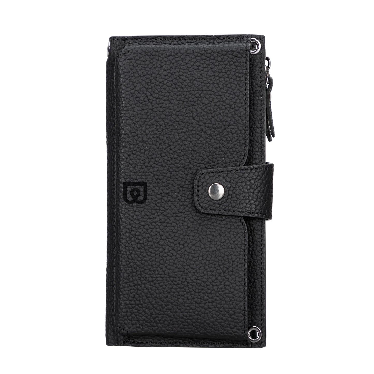 Nexora Strap Leather Crossbody Wallet