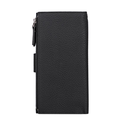 Nexora Strap Leather Crossbody Wallet
