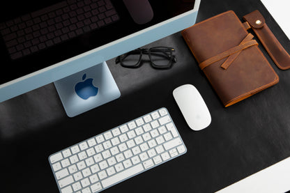 Single Layer Leather Desk Mat Large Size