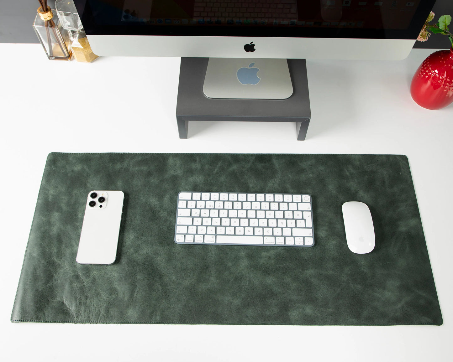 Single Layer Leather Desk Mat Large Size