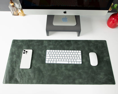 Single Layer Leather Desk Mat Large Size