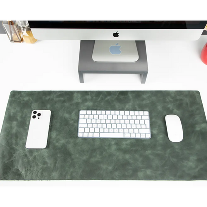 Single Layer Leather Desk Mat Medium Size