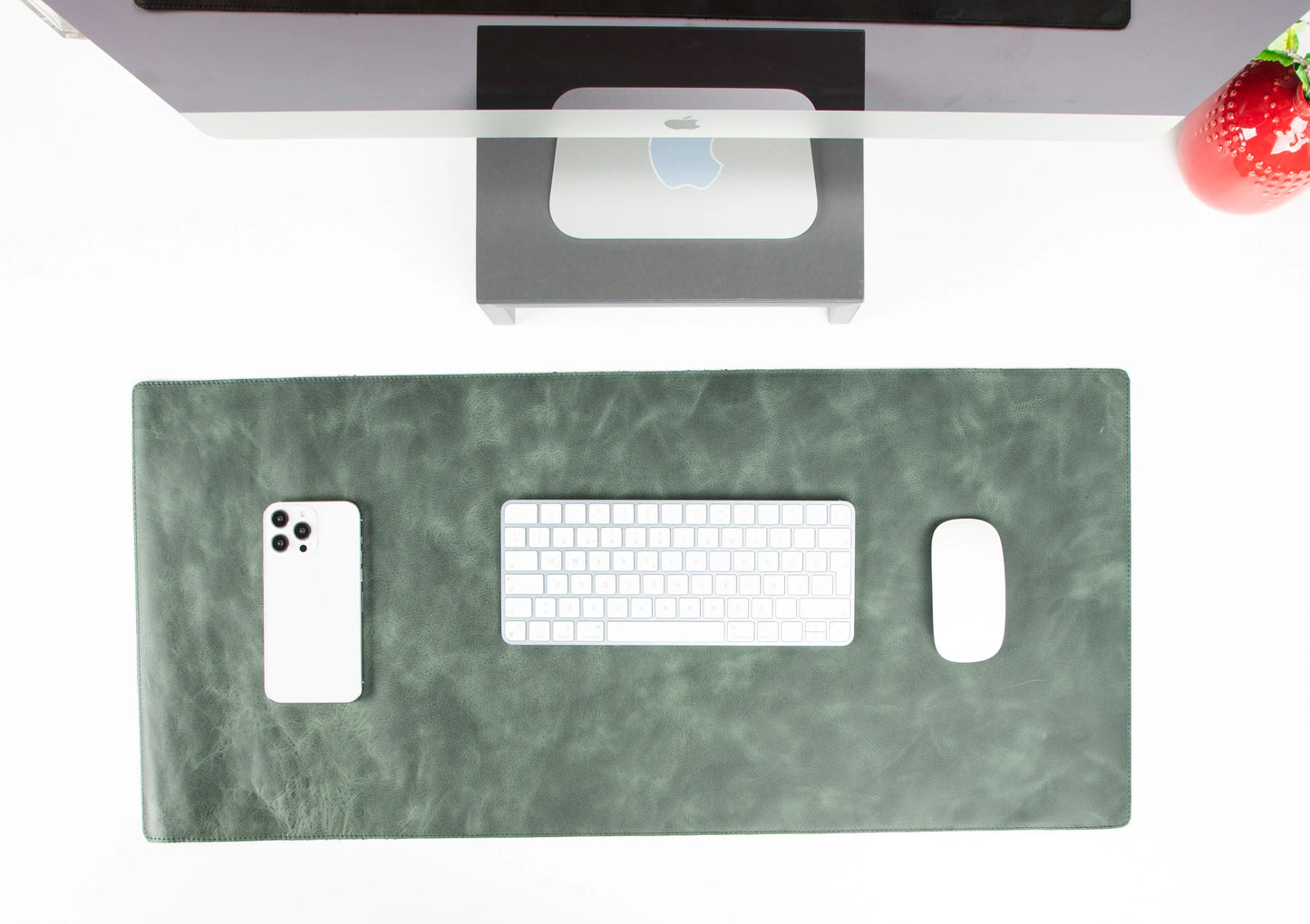 Single Layer Leather Desk Mat Large Size