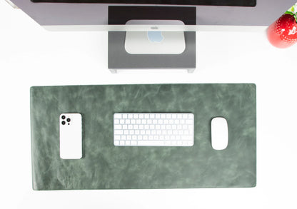 Single Layer Leather Desk Mat Large Size