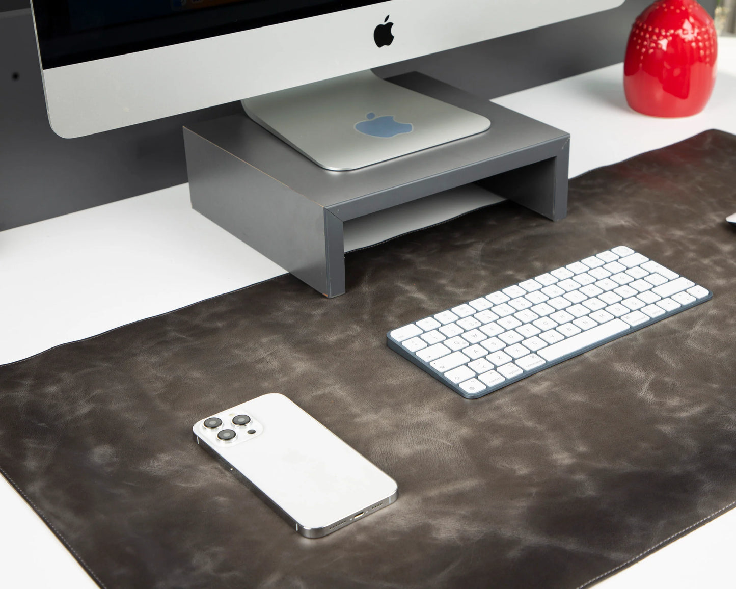 Single Layer Leather Desk Mat Large Size