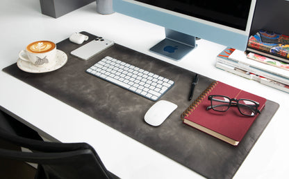 Single Layer Leather Desk Mat Medium Size
