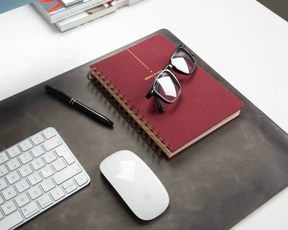 Single Layer Leather Desk Mat Medium Size