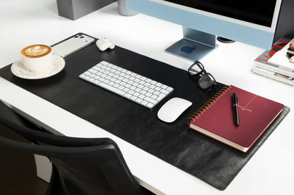 Single Layer Leather Desk Mat Medium Size