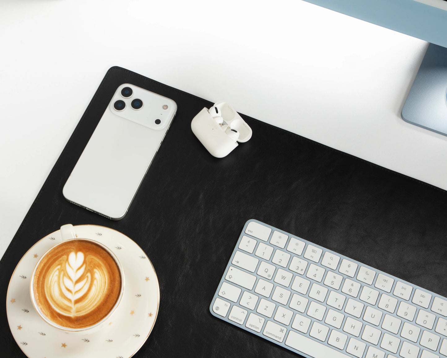 Single Layer Leather Desk Mat Medium Size