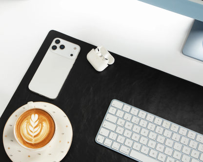 Single Layer Leather Desk Mat Medium Size