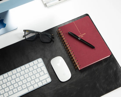 Single Layer Leather Desk Mat Medium Size