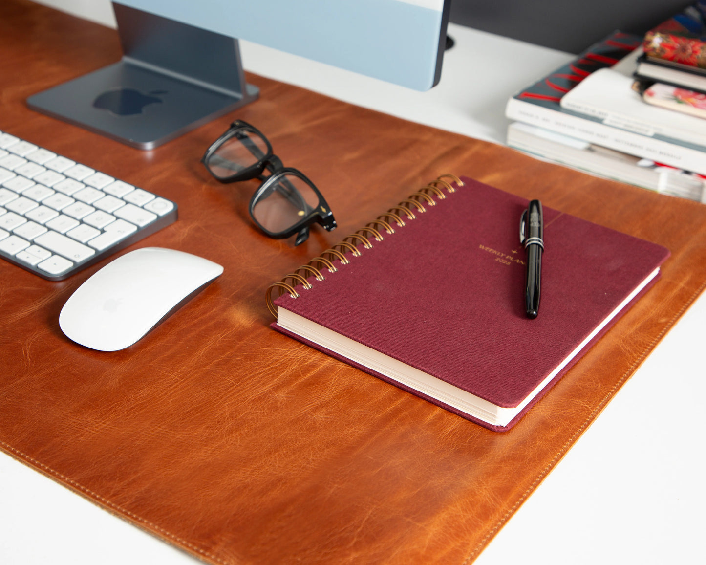 Single Layer Leather Desk Mat Large Size
