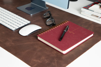 Single Layer Leather Desk Mat Large Size