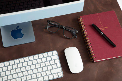 Single Layer Leather Desk Mat Large Size