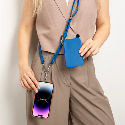 Flex Go Pu Leather Phone Strap & Wallet Set – Clip On Flex