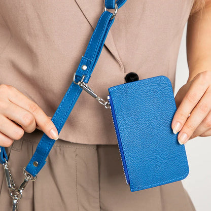 Flex Go Pu Leather Phone Strap & Wallet Set – Clip On Flex