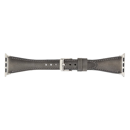 Leather Apple Watch Bands - Clasic Slim Style BRN7