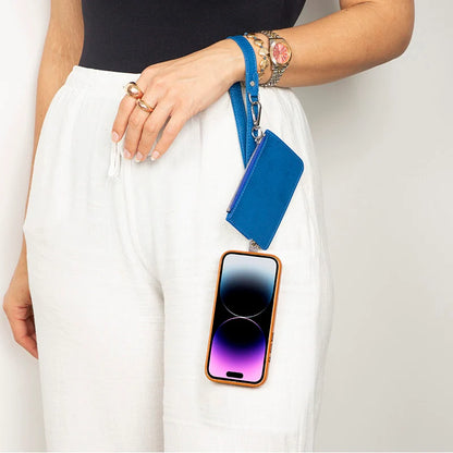 Flex Go Pu Leather Phone Strap & Wallet Set – Clip On Flex