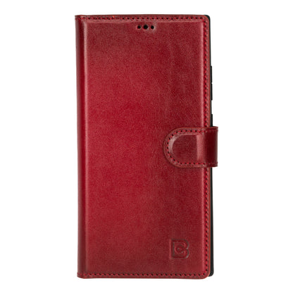 Magic Samsung Galaxy S24 Ultra Detachable Leather Wallet Case