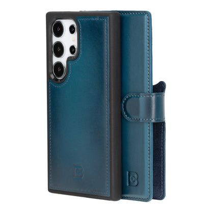 Magic Samsung Galaxy S24 Ultra Detachable Leather Wallet Case