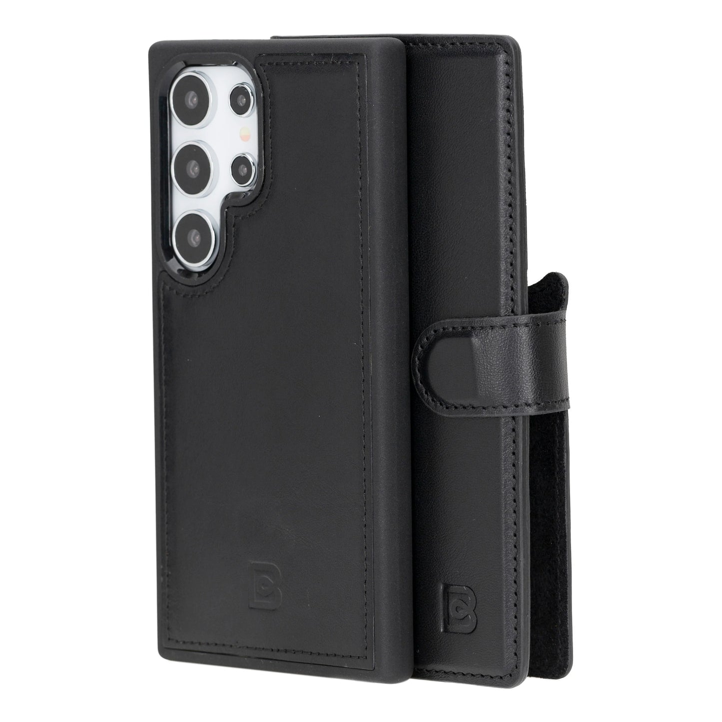 Magic Samsung Galaxy S24 Ultra Detachable Leather Wallet Case