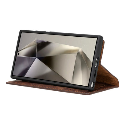 Magic Samsung Galaxy S24 Ultra Detachable Leather Wallet Case